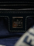 Fendi Pre Owned 20Th Century Zucchino Canvas Double Flap Shoulder Bag — Same as shown — Size One Size — Lifestyle View