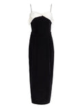 Sister Jane Kelly Bow Chain Dress — Black — Size M — Front View