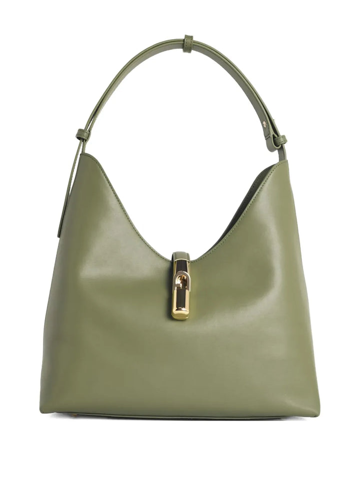 Furla Goccia Leather Shoulder Bag — Same as shown — Size One Size — Front View