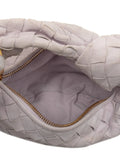Bottega Veneta Pre Owned 2012 2025 Mini Suede Intrecciato Jodie Hobo Bag — Same as shown — Size One Size — Detail View