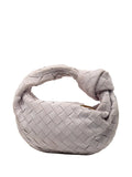 Bottega Veneta Pre Owned 2012 2025 Mini Suede Intrecciato Jodie Hobo Bag — Same as shown — Size One Size — Back View