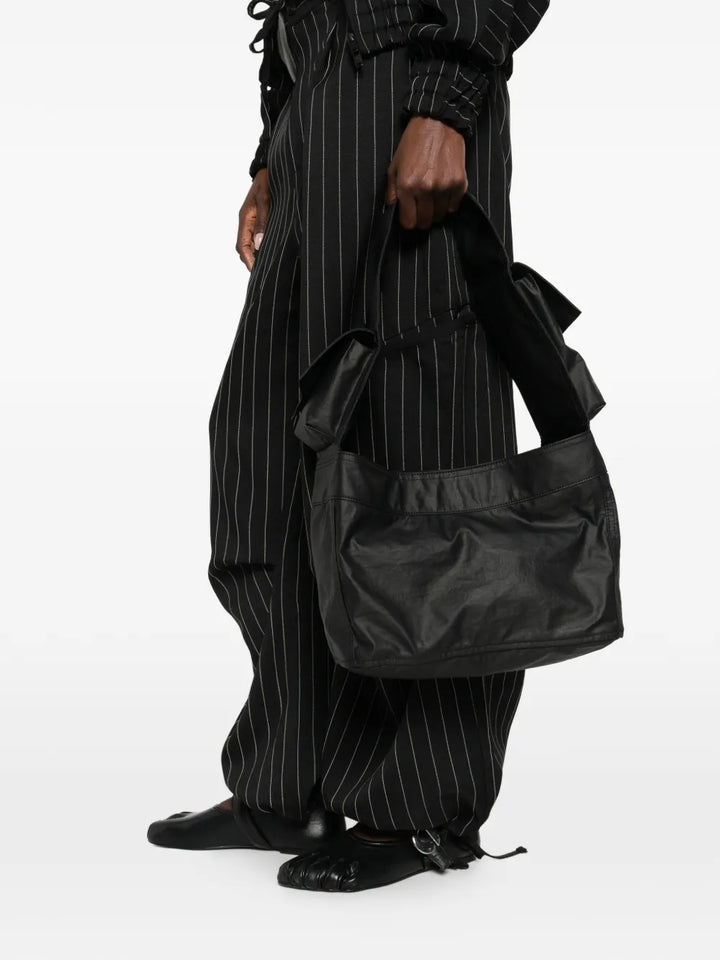 Y 3 Small Newspaper Shoulder Bag — Same as shown — Size One Size — Side View