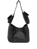 Y 3 Small Newspaper Shoulder Bag — Same as shown — Size One Size — Front View
