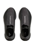 adidas X Arte Antwerp Lightblaze Pod Perforated-Design Sneakers — Black — Size US M 7 - US W 8.5 — Top View