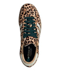 adidas Samba Og Leopard-Print Three-Stripe Sneakers — Beige — Size US M 11 - US W 12.5 — Back View