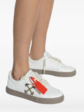 Off-White Arrow-Appliqu eather — White — Size US M 3.5 - US W 5 — Detail View