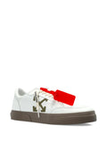 Off-White Arrow-Appliqu eather — White — Size US M 3.5 - US W 5 — Side View