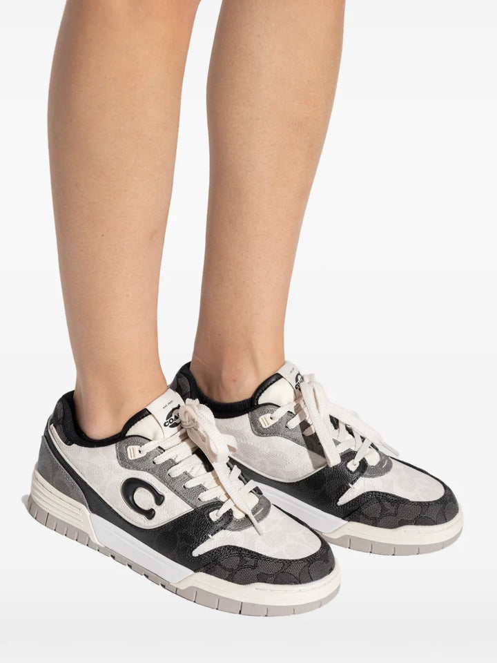 Coach Soho Logo Panelled — Beige — Size US M 3.5 - US W 5 — Detail View