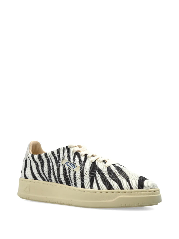 Autry Zebra-Print — Black — Size US M 3.5 - US W 5 — Side View
