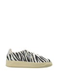 Autry Zebra-Print — Black — Size US M 3.5 - US W 5 — Front View