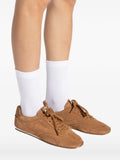 Coach Lace-Up Suede — Brown — Size US M 3.5 - US W 5 — Detail View
