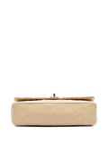Chanel Pre Owned 2009 2010 Medium Classic Caviar Double Flap Shoulder Bag — Same as shown — Size One Size — Top View