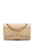 Chanel Pre Owned 2009 2010 Medium Classic Caviar Double Flap Shoulder Bag — Same as shown — Size One Size — Front View