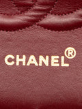 Chanel Pre Owned 1989 1991 Medium Classic Lambskin Double Flap Shoulder Bag — Same as shown — Size One Size — Lifestyle View