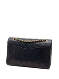 Chanel Pre Owned 1989 1991 Medium Classic Lambskin Double Flap Shoulder Bag — Same as shown — Size One Size — Back View