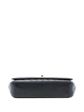 Chanel Pre Owned 2016 2017 Medium Diagonal Quilted Goatskin Flap Shoulder Bag — Same as shown — Size One Size — Top View