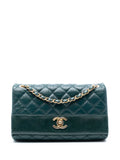 Chanel Pre Owned 2013 2014 Medium Quilted Calfskin Soft Elegance Flap Shoulder Bag — Same as shown — Size One Size — Front View