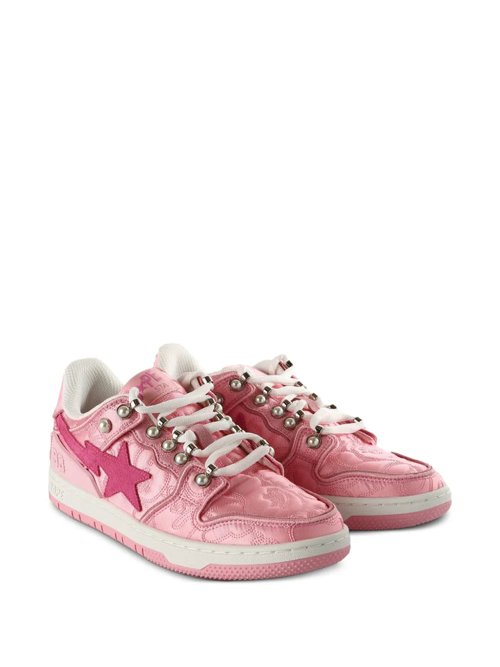 A BATHING APE  Star Embellished — Pink — Size US M 3.5 - US W 5 — Side View