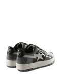 A Bathing Ape?Bape Sta?#1 Star-Motif Sneakers — Grey — Size US M 11 - US W 12.5 — Back View