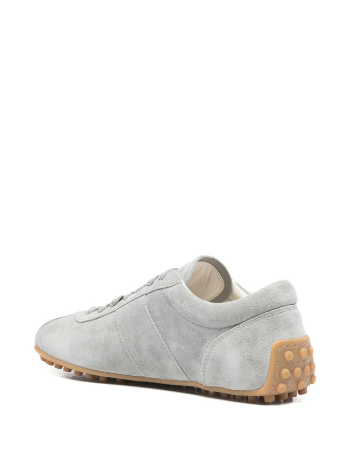 Tod's Laced Low-Top — Grey — Size US M 3.5 - US W 5 — Back View