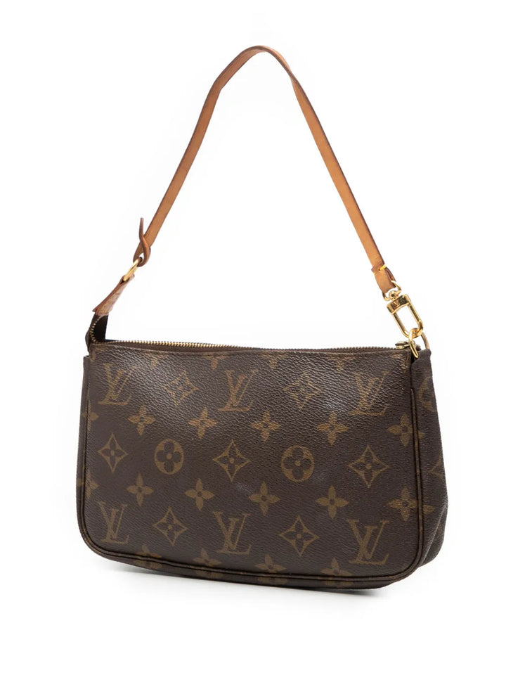 Louis Vuitton Pre Owned 2002 Monogram Pochette Accessoires Shoulder Bag — Same as shown — Size One Size — Back View