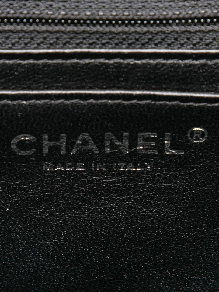Chanel Pre Owned 2009 2010 Jumbo Classic Caviar Double Flap Shoulder Bag — Same as shown — Size One Size — Lifestyle View