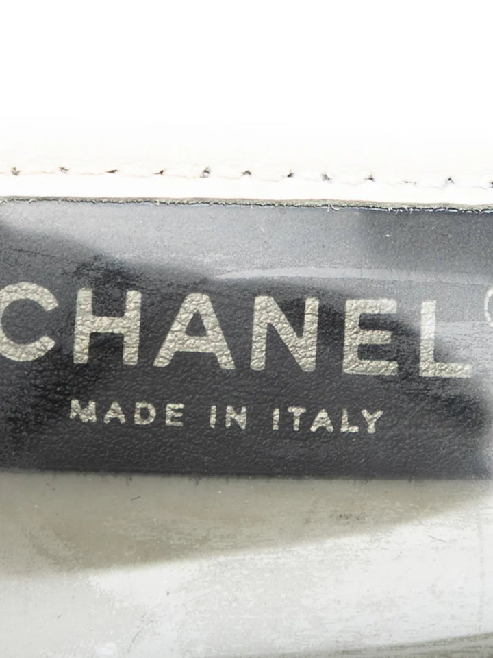 Chanel Pre Owned 2008 2009 Large Pvc And Lambskin Naked Flap Shoulder Bag — Same as shown — Size One Size — Lifestyle View