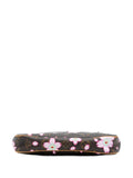 Louis Vuitton Pre Owned 2003 Takashi Murakami Monogram Cherry Blossom Pochette Accessoires Shoulder Bag — Same as shown — Size One Size — Top View