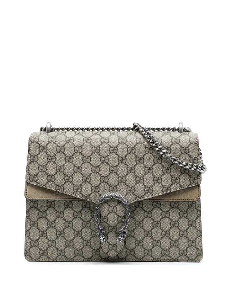 Gucci Pre Owned 2016 2025 Medium Gg Supreme Dionysus Shoulder Bag — Same as shown — Size One Size — Front View