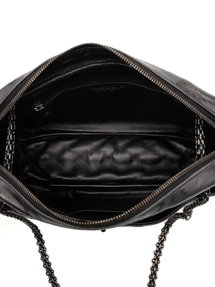 Chanel Pre Owned 2008 2009 Medium Reissue 255 Quilted Aged Calfskin Camera Bag Shoulder Bag — Same as shown — Size One Size — Detail View