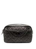 Chanel Pre Owned 2008 2009 Medium Reissue 255 Quilted Aged Calfskin Camera Bag Shoulder Bag — Same as shown — Size One Size — Front View