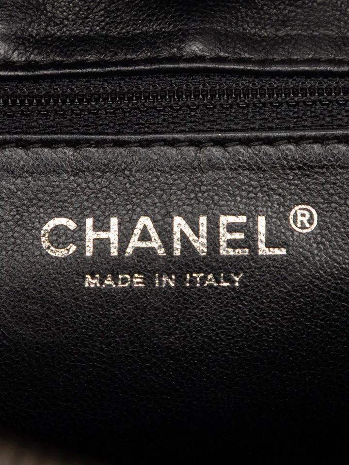 Chanel Pre Owned 2008 2009 Medium Reissue 255 Quilted Aged Calfskin Camera Bag Shoulder Bag — Same as shown — Size One Size — Lifestyle View
