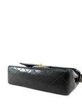 Chanel Pre Owned 1991 1994 Small Classic Lambskin Double Flap Shoulder Bag — Same as shown — Size One Size — Top View