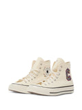 Converse Chuck 70 Floral-Embroidered — Beige — Size US M 3.5 - US W 5 — Side View