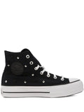 Converse Chuck Taylor All Star Studded — Black — Size US M 3.5 - US W 5 — Front View