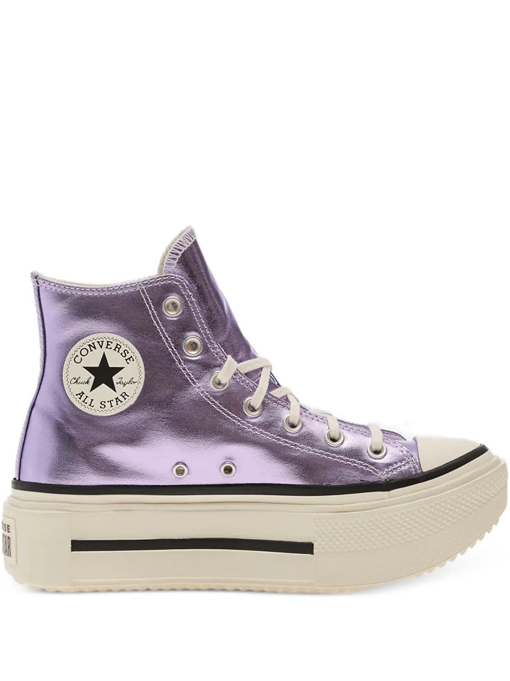 Converse Chuck Taylor Logo-Patch — Purple — Size US M 3.5 - US W 5 — Front View