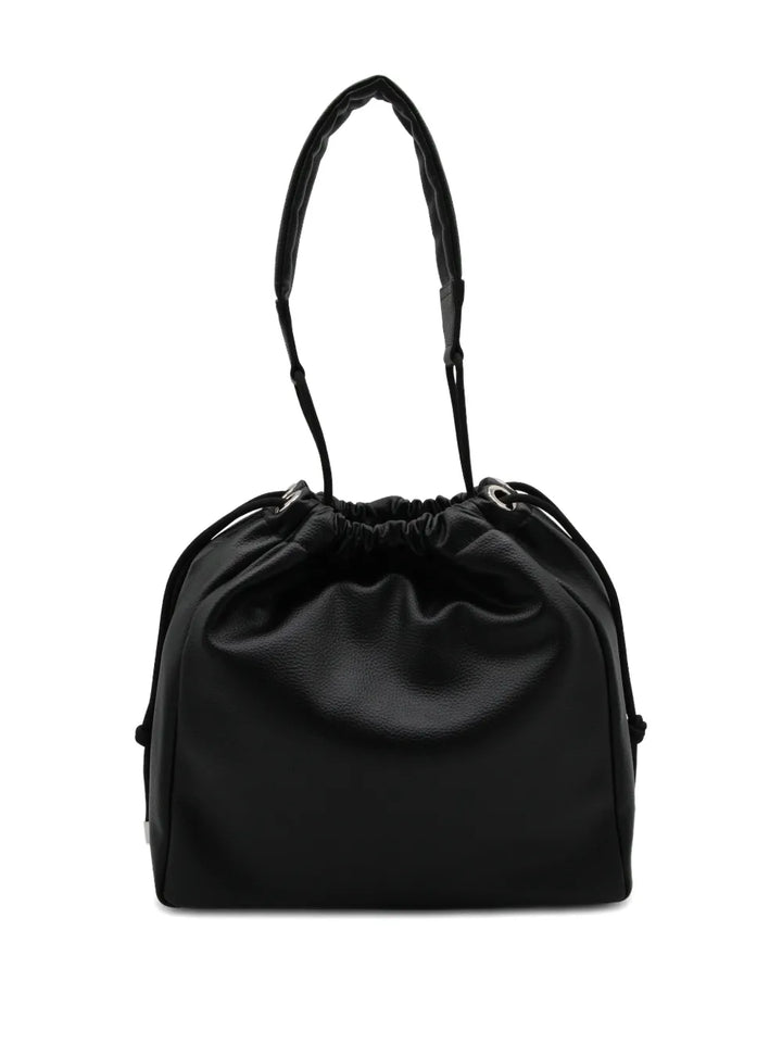 Vivienne Westwood Orb Plaque Drawstring Shoulder Bag — Same as shown — Size One Size — Side View