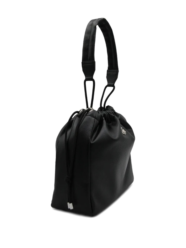 Vivienne Westwood Orb Plaque Drawstring Shoulder Bag — Same as shown — Size One Size — Back View