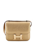 Hermes Pre Owned Constance Nm Bag Metallic Chevre Chamkilight 18 Shoulder Bag — Same as shown — Size One Size — Back View
