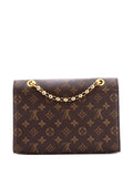 Louis Vuitton Pre Owned Victoire Handbag Monogram Canvas And Leather Shoulder Bag — Same as shown — Size One Size — Side View