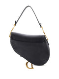 Christian Dior Pre Owned Saddle Handbag Leather Medium Shoulder Bag — Same as shown — Size One Size — Back View