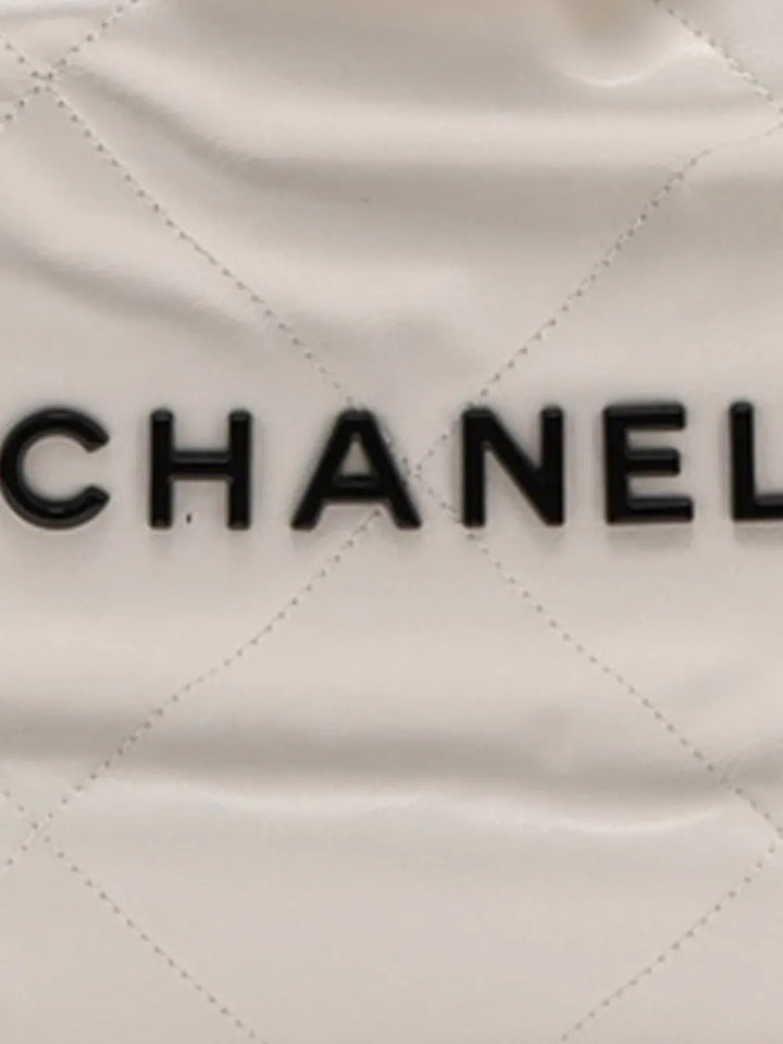 Chanel Pre Owned 2021 2025 Large Shiny Calfskin 22 Hobo Bag — Same as shown — Size One Size — Side View