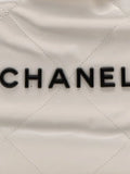 Chanel Pre Owned 2021 2025 Large Shiny Calfskin 22 Hobo Bag — Same as shown — Size One Size — Side View