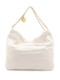 Chanel Pre Owned 2021 2025 Large Shiny Calfskin 22 Hobo Bag — Same as shown — Size One Size — Back View