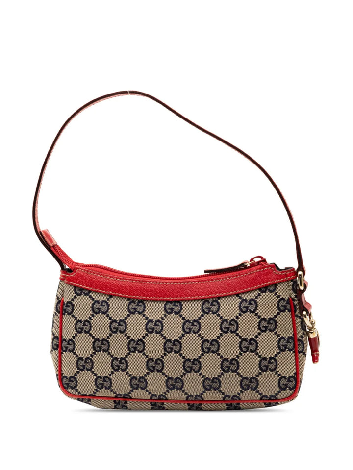 Gucci Pre Owned 2000 2015 Gg Canvas Shoulder Bag — Same as shown — Size One Size — Back View