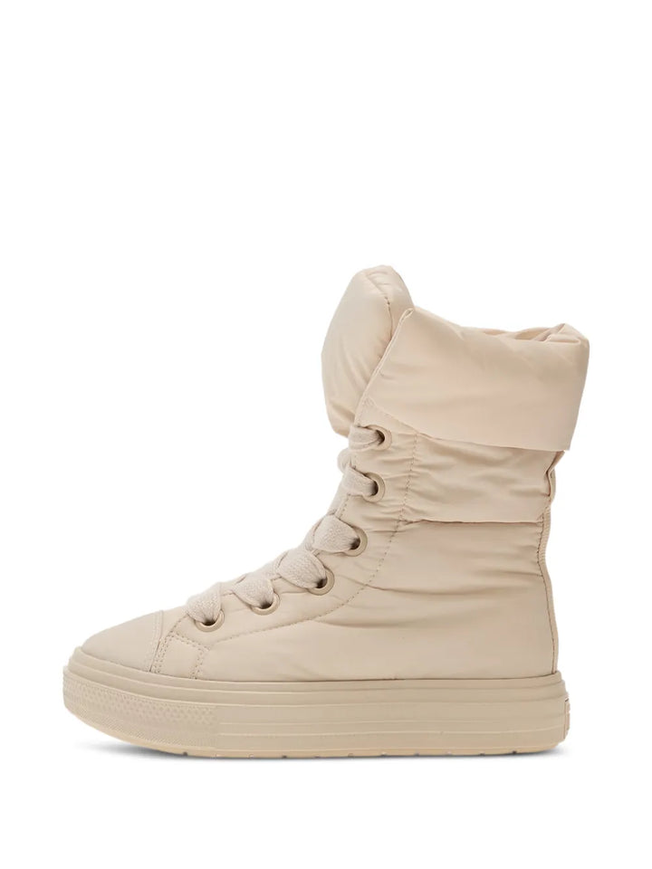 Converse Chuck Taylor Lace-Up — Beige — Size US M 3.5 - US W 5 — Lifestyle View