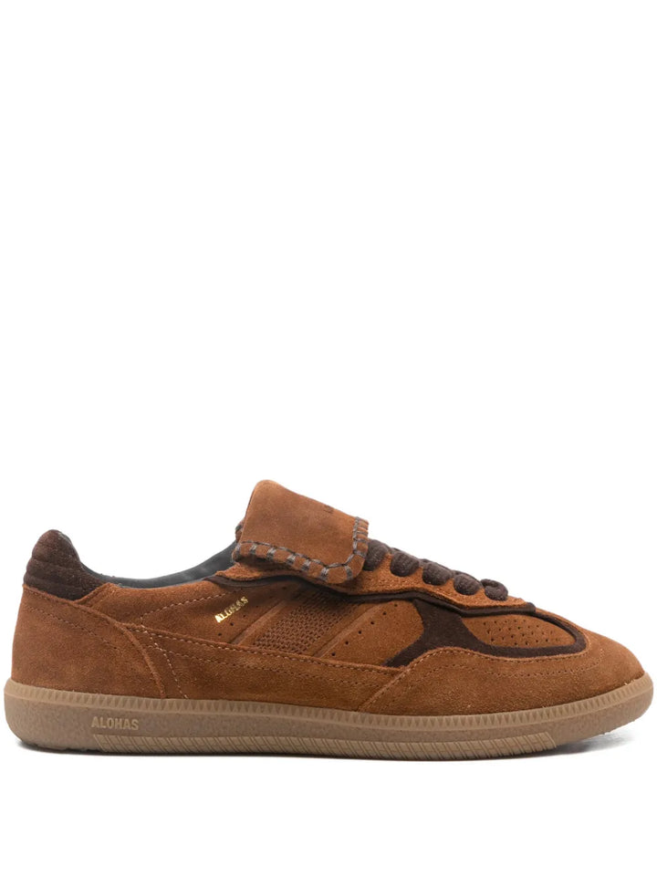 ALOHAS Perforated Lace-Up — Brown — Size US M 3.5 - US W 5 — Front View