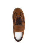 ALOHAS Perforated Lace-Up — Brown — Size US M 3.5 - US W 5 — Top View