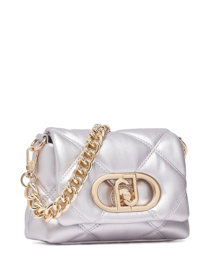Liu Jo Small Quilted Lapuffy Shoulder Bag — Same as shown — Size One Size — Back View