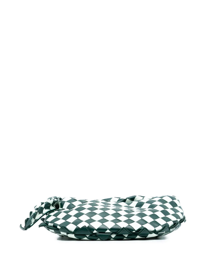 Bottega Veneta Pre Owned 2012 2025 Mini Bicolor Nappa Intrecciato Dragon Jodie Hobo Bag — Same as shown — Size One Size — Top View